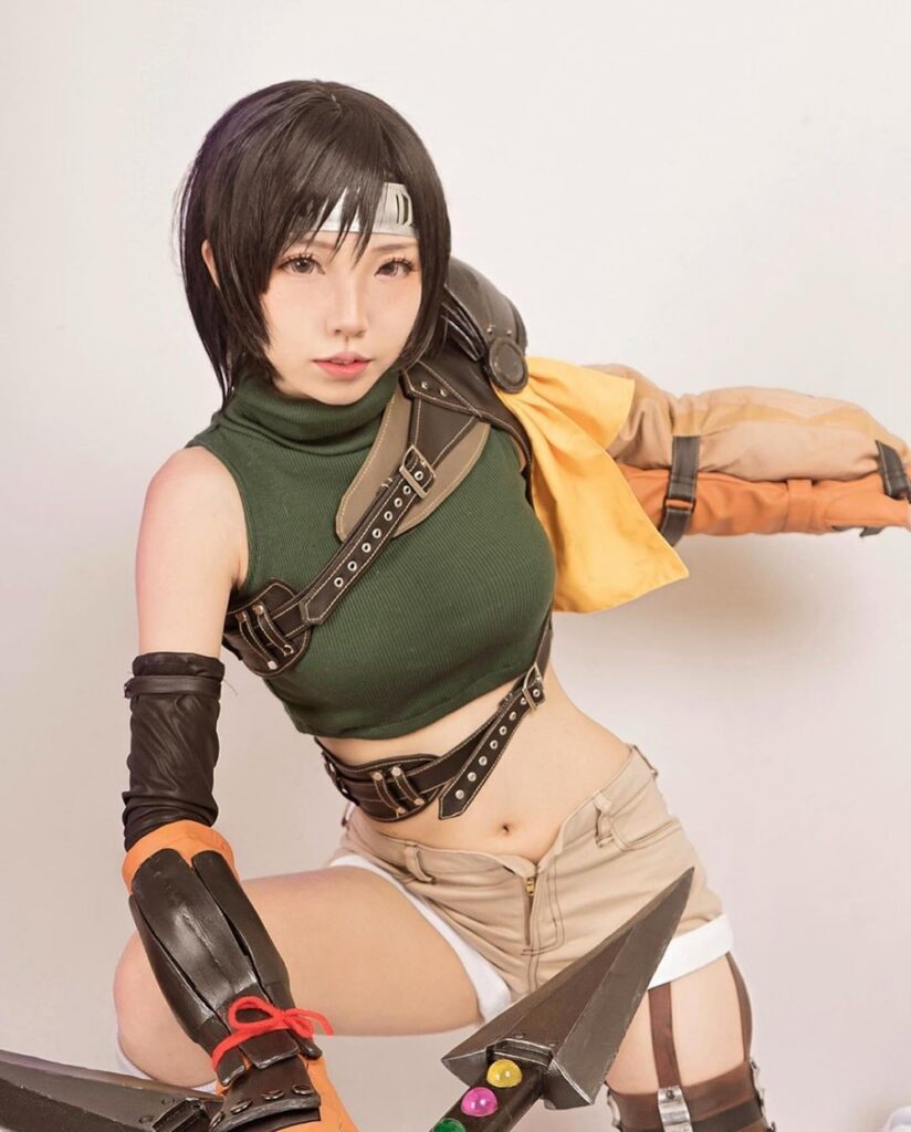 สาวน้อยแปลงโฉมเป็น Yuffie จาก Final Fanatsy VII Rebirth ได้คิกขุสุด ๆ 2 Yuffie Final Fanatsy VII Rebirth Cosplay by nekonoikatsu