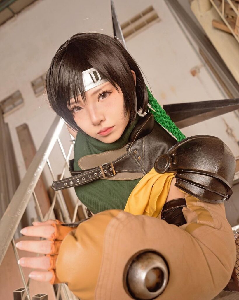 สาวน้อยแปลงโฉมเป็น Yuffie จาก Final Fanatsy VII Rebirth ได้คิกขุสุด ๆ 3 Yuffie Final Fanatsy VII Rebirth Cosplay by nekonoikatsu