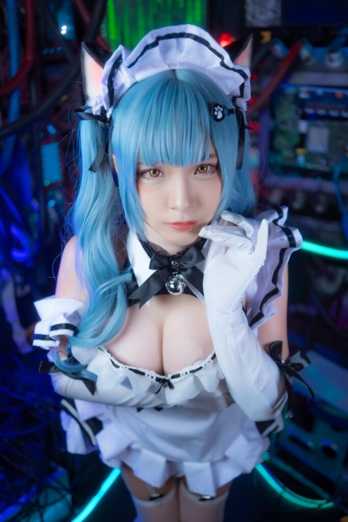 PRIVATY จาก GODDESS OF VICTORY: NIKKE เวอร์ชั่นเมดที่เซ็กซี่แบบคิ้วท์ ๆ ฝีมือคุณรินะ 4 PRIVATY GODDESS OF VICTORY NIKKE Cosplay by Rina 3