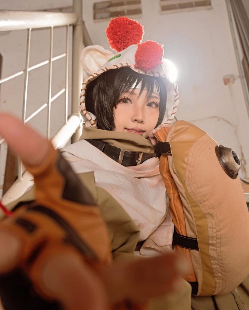 สาวน้อยแปลงโฉมเป็น Yuffie จาก Final Fanatsy VII Rebirth ได้คิกขุสุด ๆ 4 Yuffie Final Fanatsy VII Rebirth Cosplay by nekonoikatsu