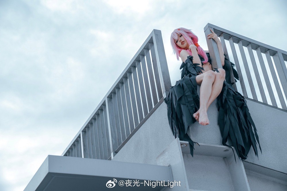 คอสเพลย์ Inori Yuzuriha จาก Guilty Crown ในชุดสีดำสุดแซ่บ 7 Inori Yuzuriha Guilty Crown Cosplay by Night Light