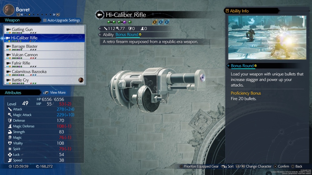 รวมวิธีการตามหาอาวุธทั้งหมดของ Barett ใน Final Fantasy VII Rebirth 3 Final Fantasy VII Rebirth Barett Weapon List 2