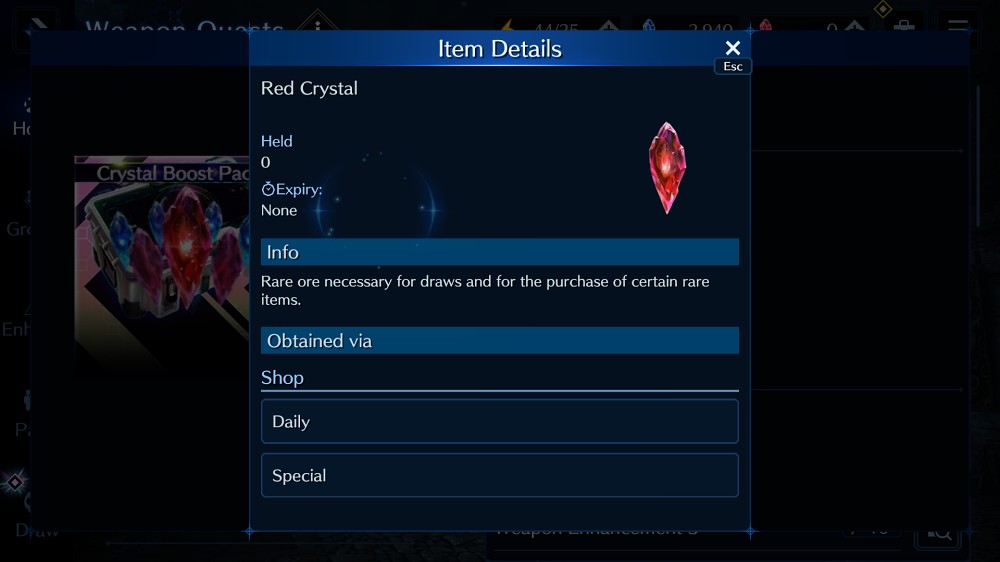 วิธีหา Gil, Blue & Red Crystal มาใช้ใน Final Fantasy VII: Ever Crisis 4 How to Find Gil Blue and Red Crystal Final Fantasy VII Ever Crisis