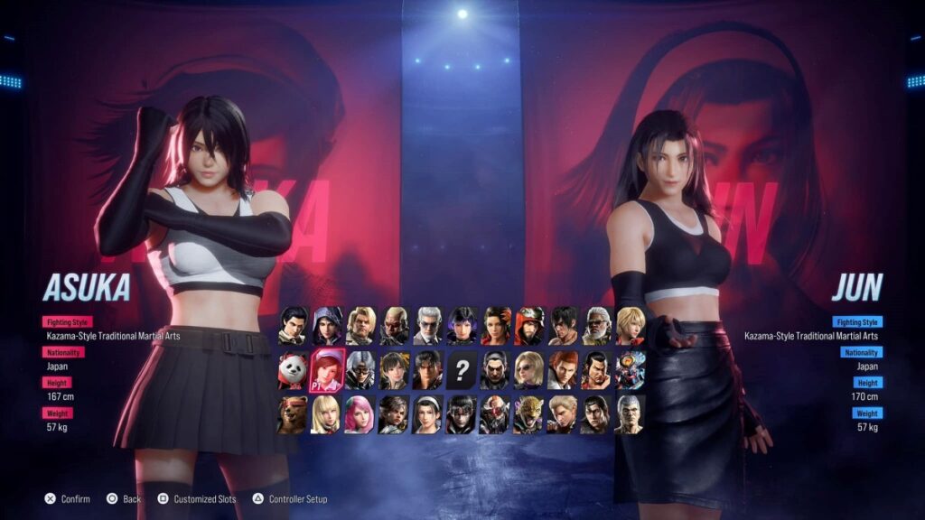 แฟนเกม TEKKEN 8 สร้างตัวละครธีม Final Fantasy 6 TEKKEN 8 Characters in Final Fantasy Theme