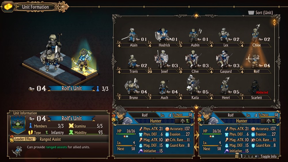 วิธีการจัดทัพใน Unicorn Overlord ให้ช่วยกันยำศัตรู 2 Unicorn Overlord Assist Tips