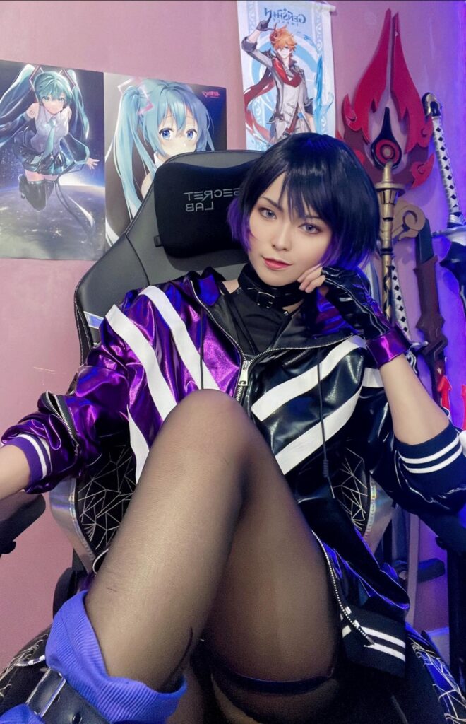 Mercyuyu โชว์แปลงโฉมเป็น Reina จาก TEKKEN 8 ได้เหมือนจนตะลึง 5 Reina TEKKEN 8 Coslpay by Mercyuyu