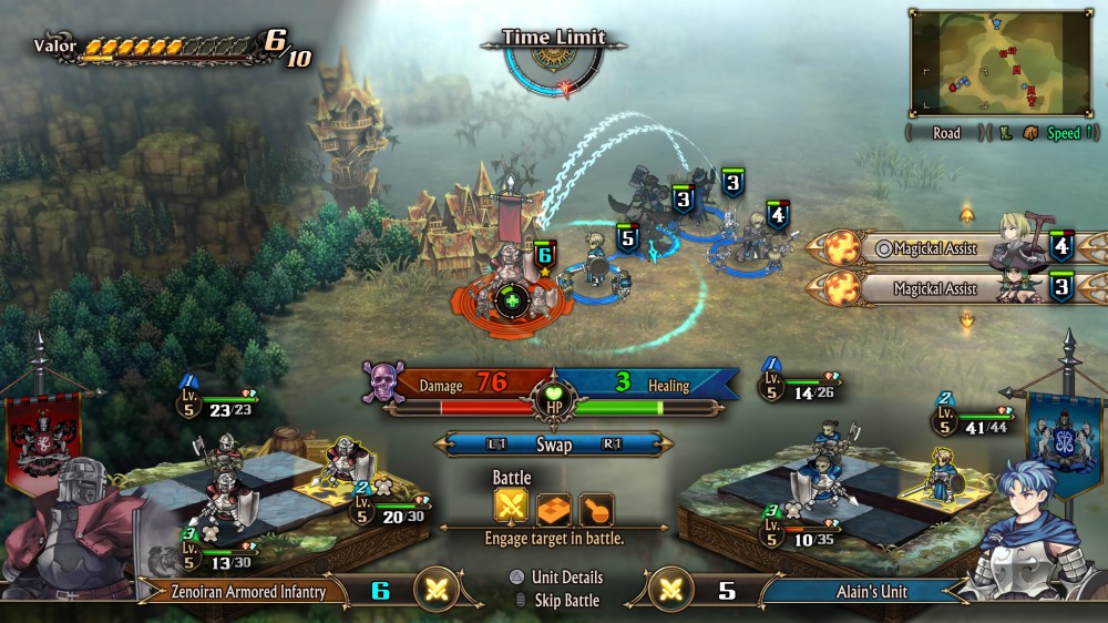 วิธีการจัดทัพใน Unicorn Overlord ให้ช่วยกันยำศัตรู 6 Unicorn Overlord Assist Tips