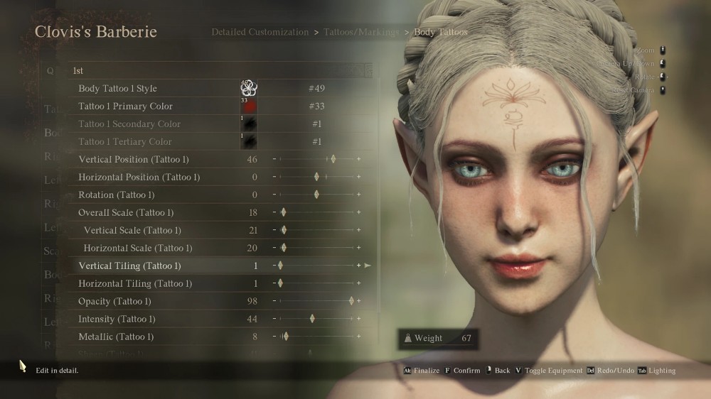 Tattoos Pack Dragon's Dogma II Mod by MelinaYor