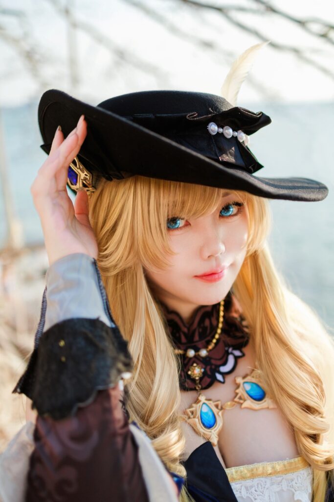 คุณเกรซแปลงโฉมเป็น Navia จาก Genshin Impact ได้สวยปัง! 3 Navia Genshin Impact Cosplay by Grace 1