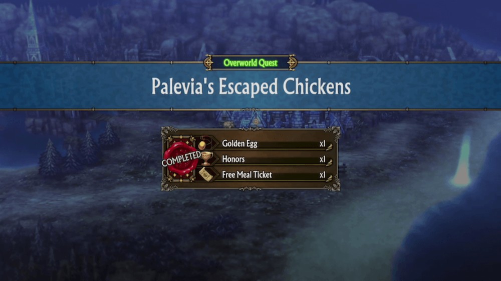 วิธีการตามหาไก่ในเควส Palevia's Escaped Chickens ใน Unicorn Overlord 4 Unicorn Overlord Palevias Escaped Chickens Walkthrough