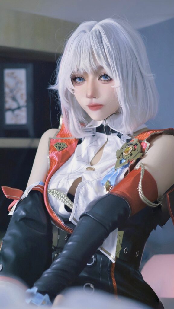 คุณแบมแต่งคอสเพลย์เป็น Topaz จาก Honkai: Star Rail ที่ฟรุ้งฟริ้งละมุนใจ 2 Topaz Honkai: Star Rail Cosplay by Bamu