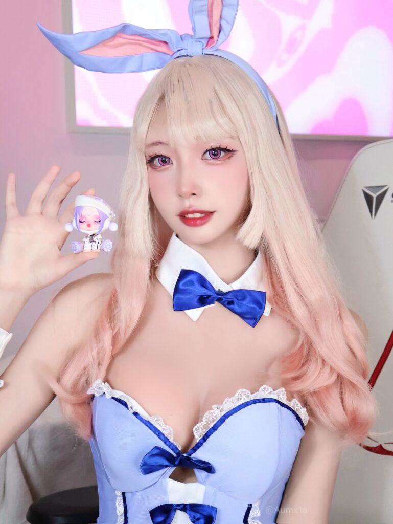คุณอั้มแปลงโฉมเป็น Marin จากหนุ่มเย็บผ้ากับสาวนักคอสเพลย์ เวอร์ชั่นกระต่ายน้อย 2 Marin My Dress-Up Darling Cosplay by aumx1a