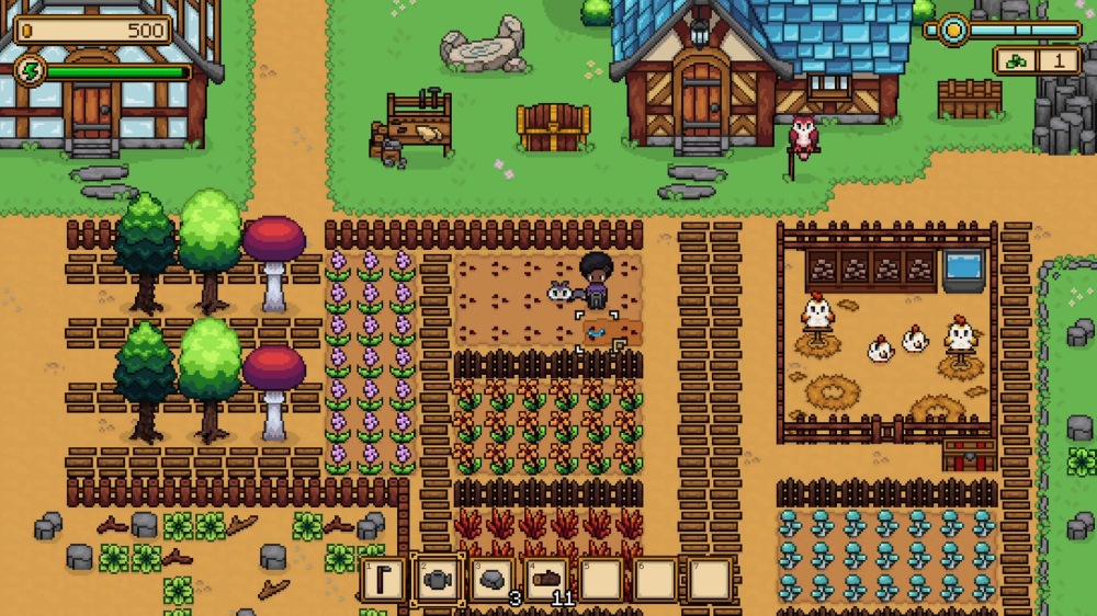 Pine Lily Village เกมทำฟาร์มภาพ Pixel ที่มีฟีเจอร์ครบครัน 2 Pine Lily Village Announced