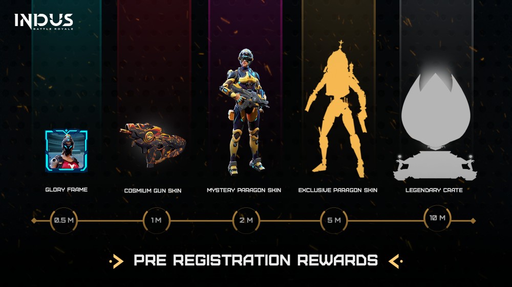 Indus Battle Royale มียอดลงทะเบียนล่วงหน้าทะลุ 10 ล้านคน! 4 Indus Battle Royale hits 10 million pre-registrations