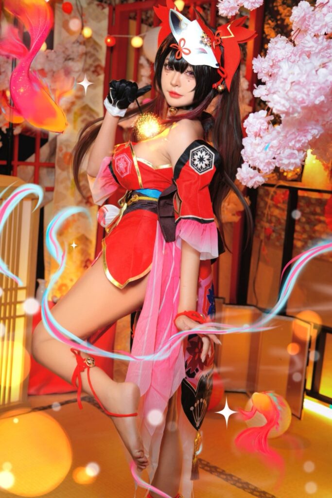 คอสเพลย์ Sparkle จาก Honkai: Star Rail ที่สวยแซ่บถึงใจ 3 Sparkle Honkai: Star Rail Cosplay by Zou Chan 2