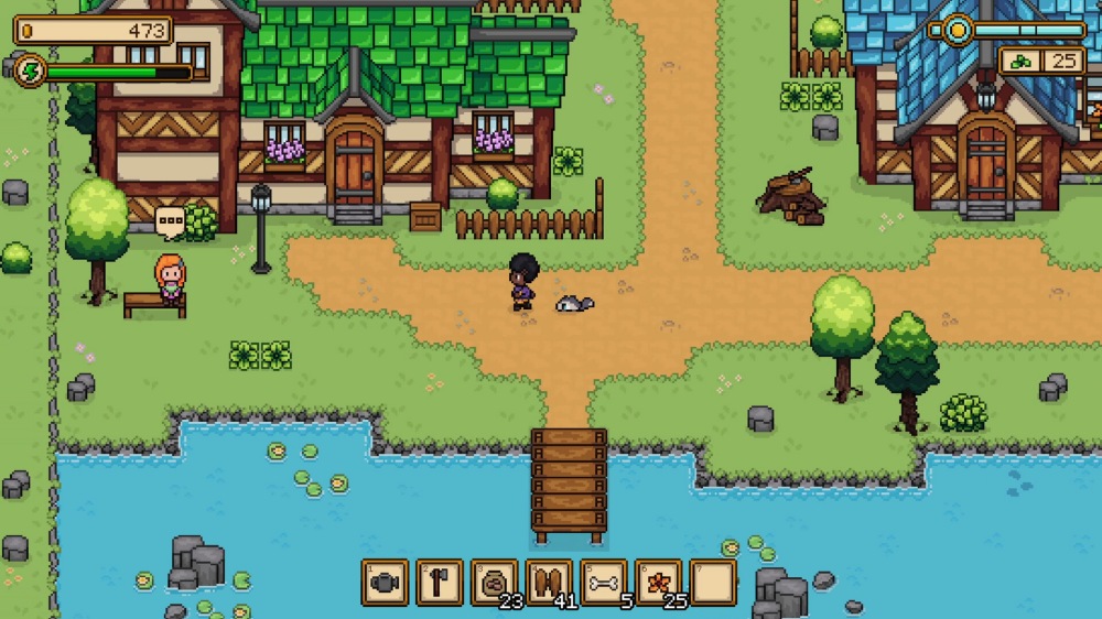 Pine Lily Village เกมทำฟาร์มภาพ Pixel ที่มีฟีเจอร์ครบครัน 3 Pine Lily Village Announced