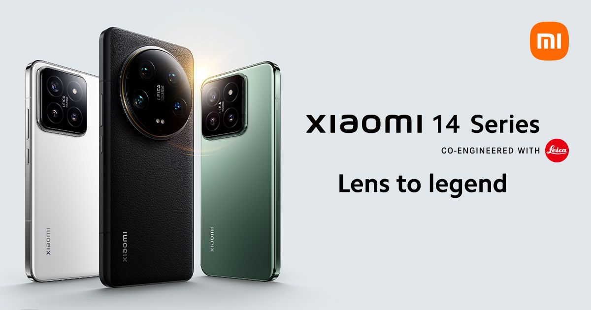 เสียวหมี่เปิดตัวสมาร์ทโฟนเรือธง ‘Xiaomi 14 Series’ อย่างเป็นทางการในประเทศไทย