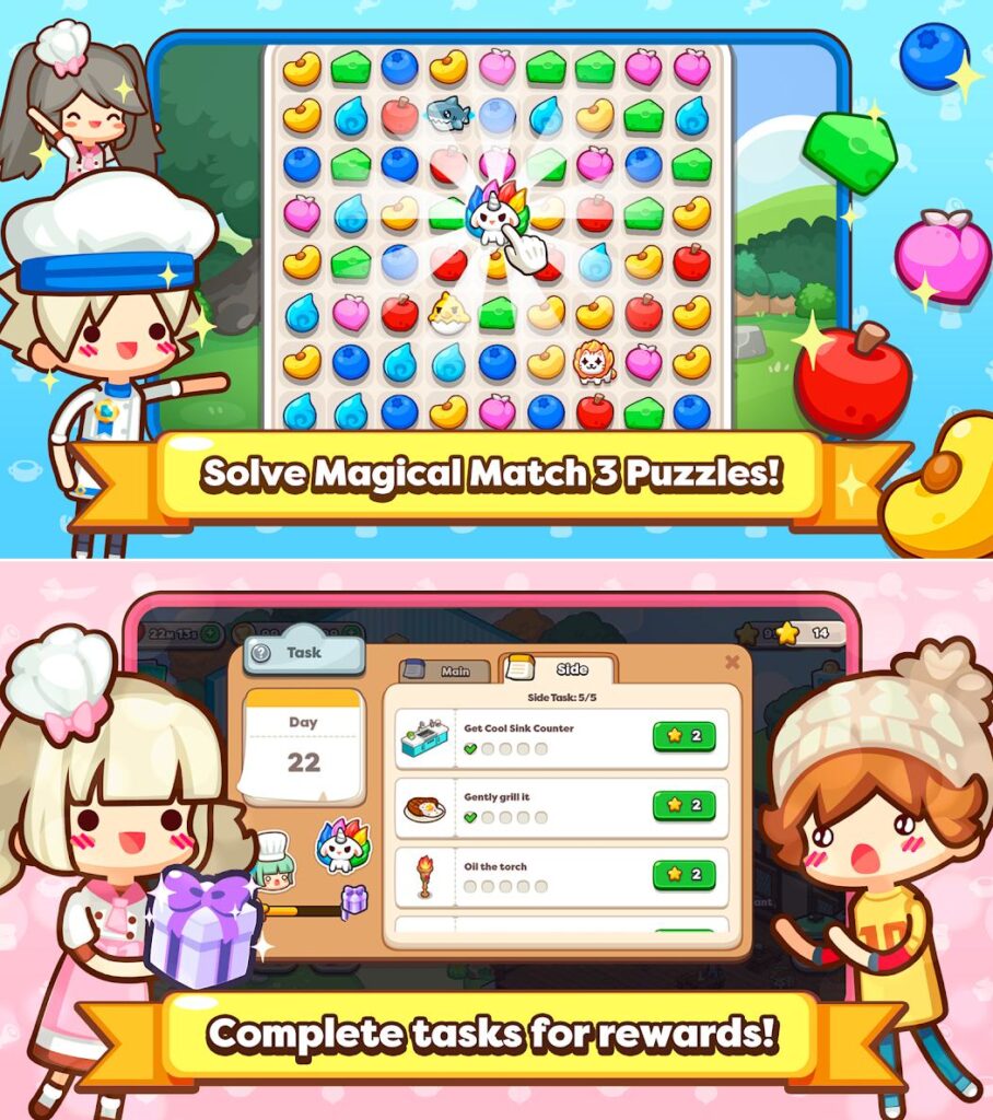 Chef's Matching เปิดให้บริการบนสโตร์ไทยแล้ว 6 Chef's Matching เปิดให้บริการบนสโตร์ไทยแล้ว