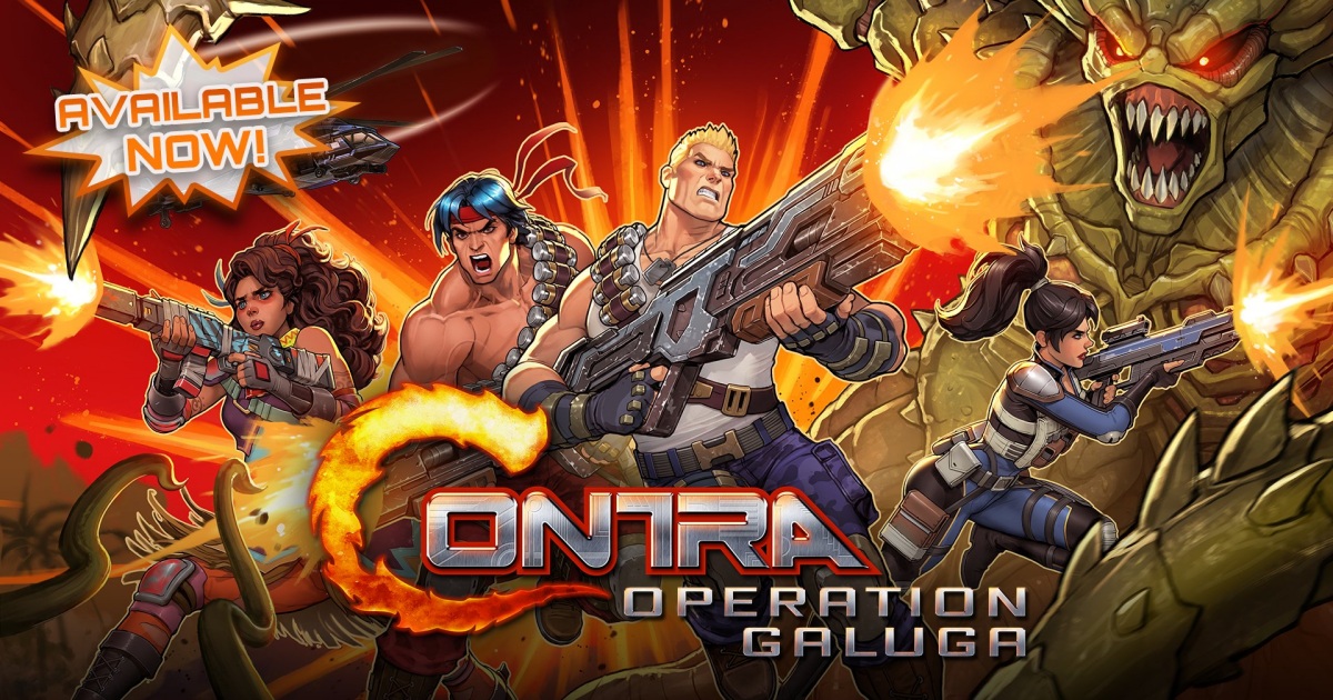 CONTRA: OPERATION GALUGA พร้อมให้เล่นแล้ว!