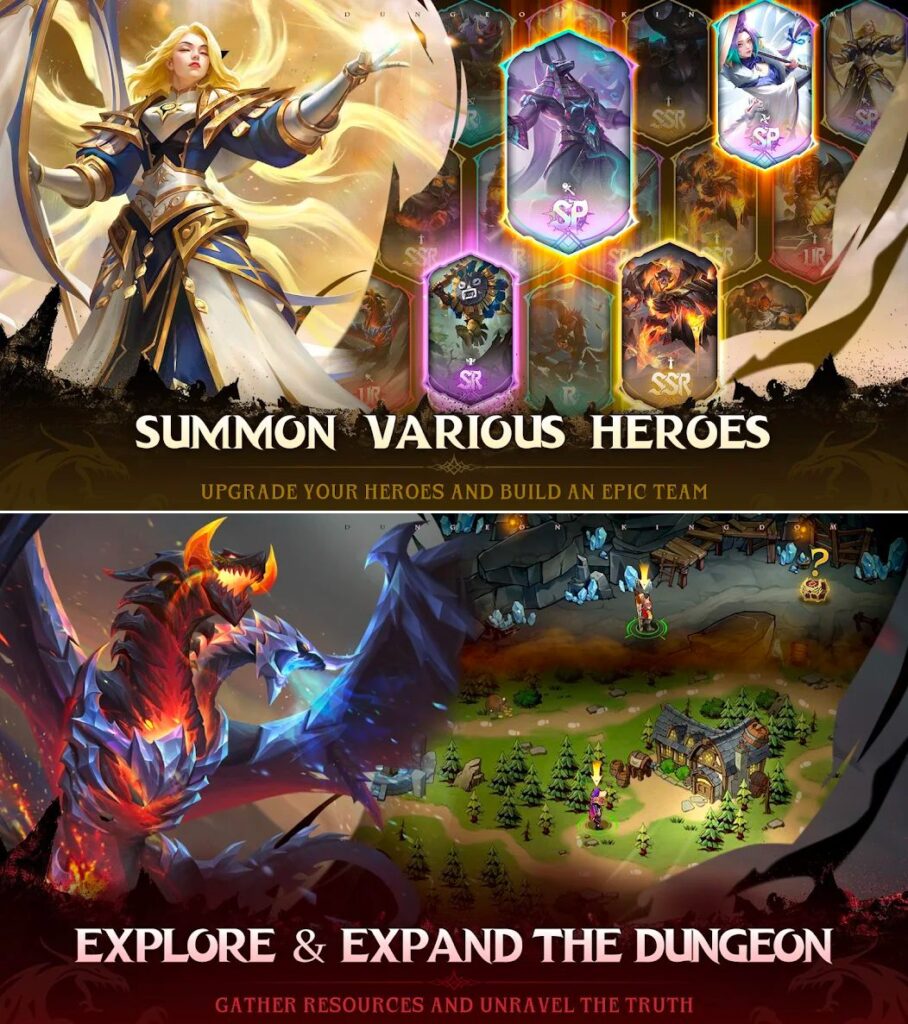 Dungeon & Kingdom เปิด Beta Test บนสโตร์ต่างประเทศแล้ว 7 Dungeon & Kingdom เปิด Beta Test บนสโตร์ต่างประเทศแล้ว