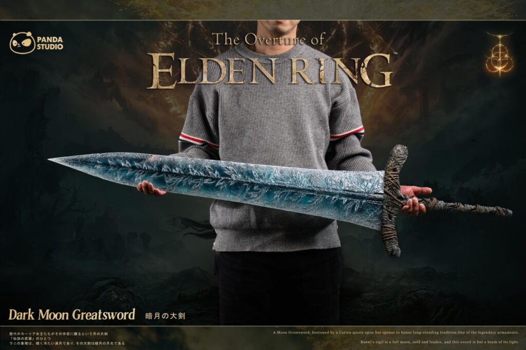 เผย Dark Moon Greatsword ดาบสุดเท่จาก Elden Ring ในขนาด 1:1 2 เผย Dark Moon Greatsword ดาบสุดเท่จาก Elden Ring ในขนาด 1:1