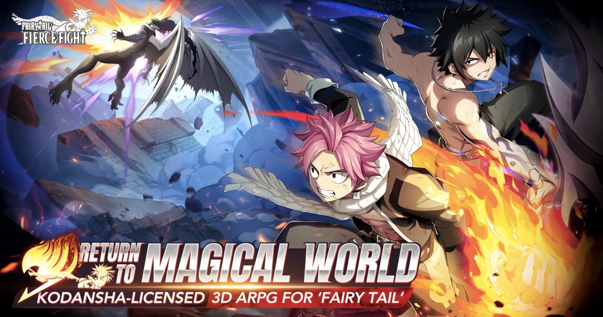 Fairy Tail: Fierce Fight เปิดให้ลงทะเบียนล่วงหน้าบนสโตร์ไทยแล้ว 1 Fairy Tail: Fierce Fight