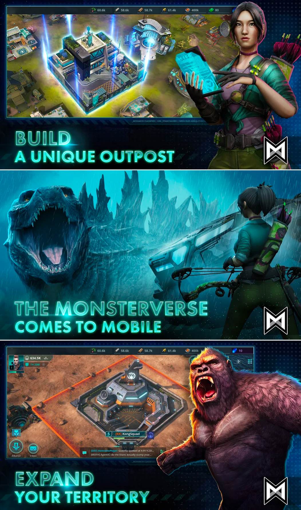Godzilla x Kong: Titan Chasers เปิดให้บริการทั้ง iOS/Android บนสโตร์ไทยแล้ว 5 Godzilla x Kong: Titan Chasers เปิดให้บริการทั้ง iOS/Android บนสโตร์ไทยแล้ว
