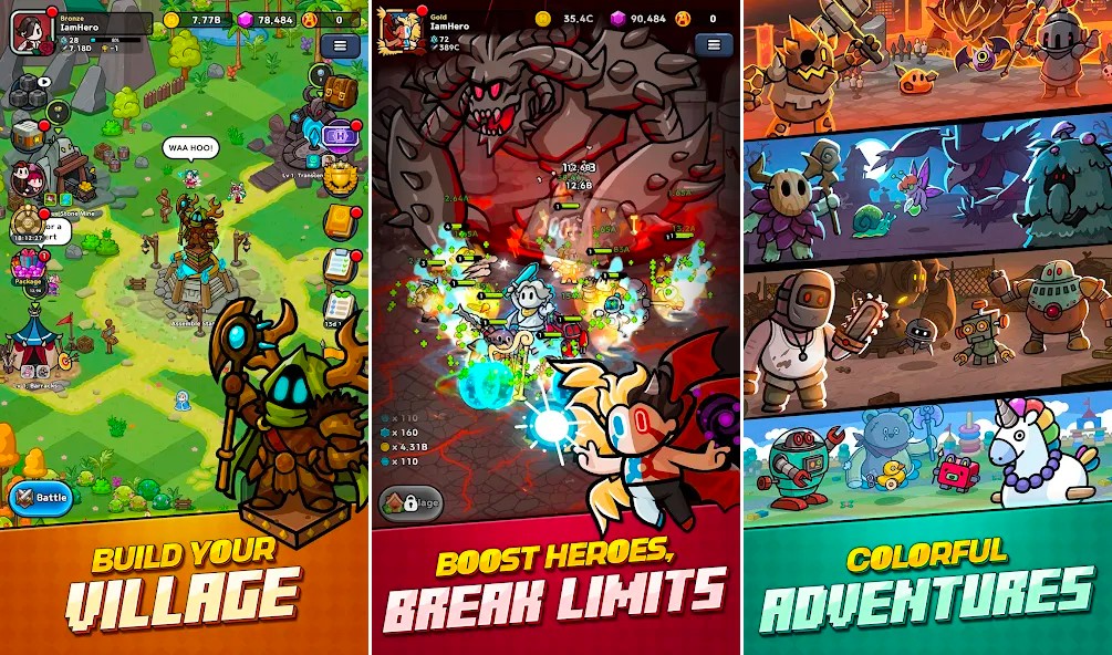 Hero Assemble เปิด Soft Launch บนสโตร์ต่างประเทศแล้ว 8 Hero Assemble เปิด Soft Launch บนสโตร์ต่างประเทศแล้ว