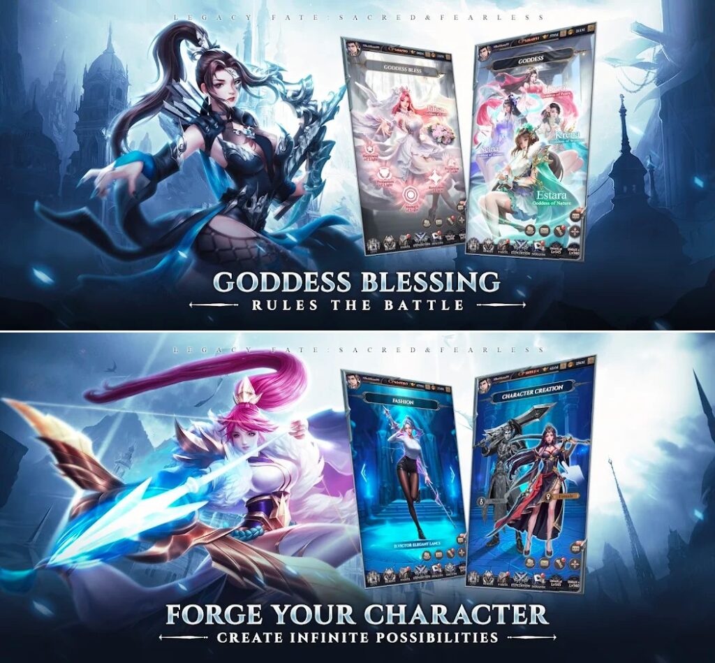 Legacy Fate: Sacred&Fearless เปิดให้บริการบนสโตร์ไทยแล้ว 7 Legacy Fate: Sacred&Fearless เปิดให้บริการบนสโตร์ไทยแล้ว