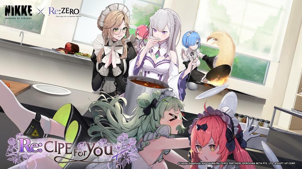 การคอลแลปพิเศษเริ่มแล้ว! NIKKE × Re:ZERO -รีเซทชีวิต ฝ่าวิกฤตต่างโลก- 10 การคอลแลปพิเศษเริ่มแล้ว! NIKKE × Re:ZERO -รีเซทชีวิต ฝ่าวิกฤตต่างโลก-