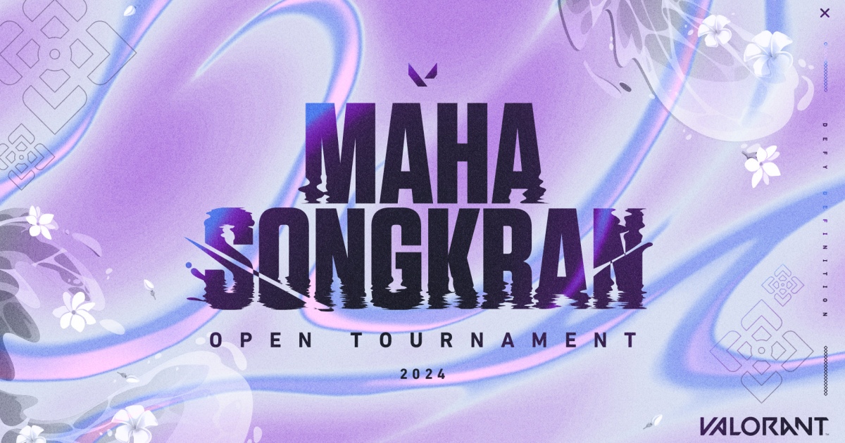 ครั้งแรกในไทย! VALORANT จัดเทศกาลแข่งขันครั้งใหญ่ต้อนรับปีใหม่ไทย “Maha Songkran Open Tournament 2024” 1 ครั้งแรกในไทย! VALORANT จัดเทศกาลแข่งขันครั้งใหญ่ต้อนรับปีใหม่ไทย “Maha Songkran Open Tournament 2024”