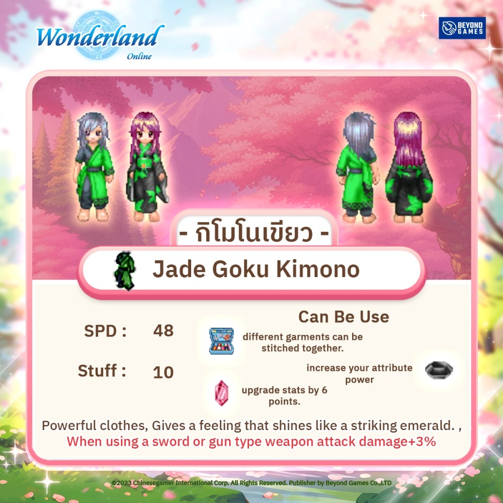 Wonderland M อัพเดทเข้าสู่เทศกาลใบไม้ผลิ 4 Wonderland M อัพเดทเข้าสู่เทศกาลใบไม้ผลิ