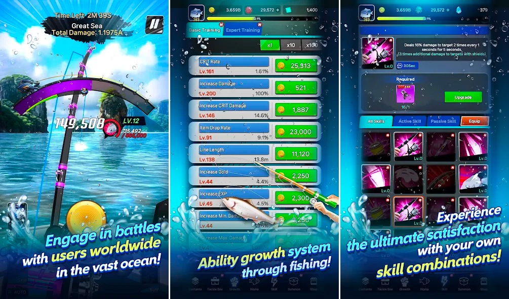 World Fishing เปิดให้บริการทั้ง iOS/Android บนสโตร์ไทยแล้ว 6 World Fishing เปิดให้บริการทั้ง iOS/Android บนสโตร์ไทยแล้ว