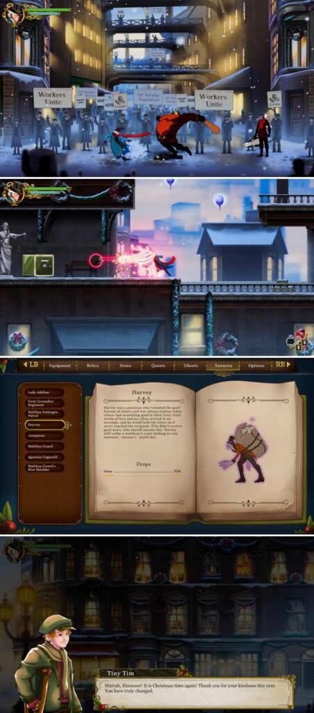 Ebenezer and The Invisible World เกม 2D Metroidvania งานอาร์ตวาดมือสุดแจ่ม 2 Ebenezer and The Invisible World เกม 2D Metroidvania งานอาร์ตวาดมือสุดแจ่ม