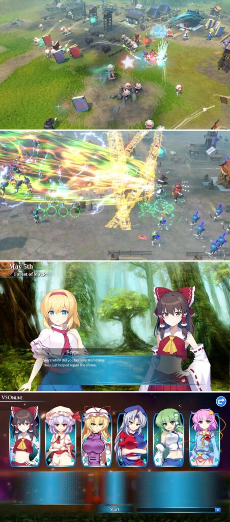 The Touhou Empires เกม RTS ภาพอนิเมะน่ารักโดนใจ