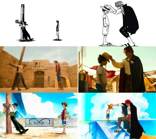เหมือนเป๊ะ! เทียบซีนต่อซีน One Piece การ์ตูน VS อนิเมะ, ฉบับคนแสดง 3 เหมือนเป๊ะ! เทียบซีนต่อซีน One Piece การ์ตูน VS อนิเมะ, ฉบับคนแสดง