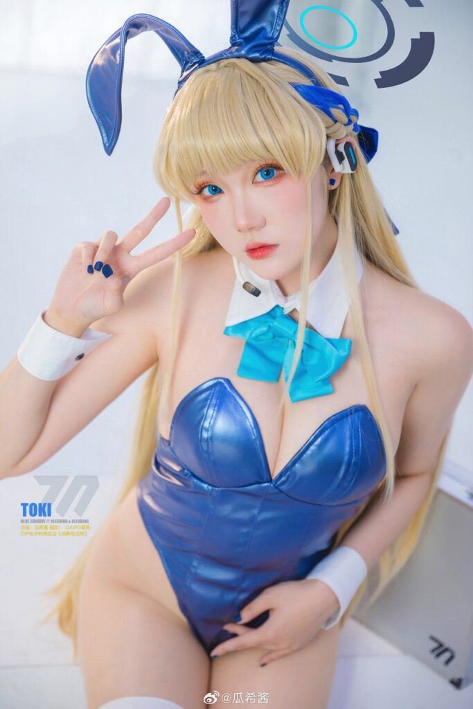 คอสเพลย์ Toki จาก Blue Archive ที่มาในลุคบันนี่เกิร์ลโดนใจ