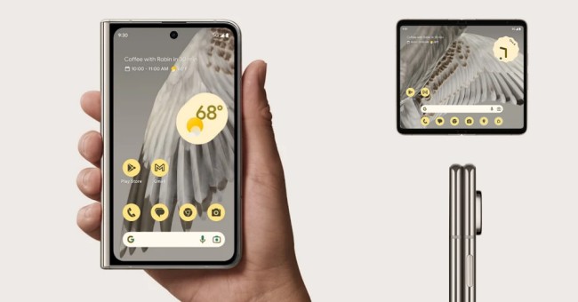 Google เปิดตัวสมาร์ทโฟนพับได้รุ่นแรกในชื่อ Pixel Fold 2 Google เปิดตัวสมาร์ทโฟนพับได้รุ่นแรกในชื่อ Pixel Fold