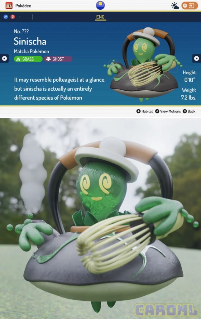 แฟนเกม Pokémon Scarlet and Violet ทำแฟนอาร์ต Poltchageist ร่าง 2 2 แฟนเกม Pokémon Scarlet and Violet ทำแฟนอาร์ต Poltchageist ร่าง 2