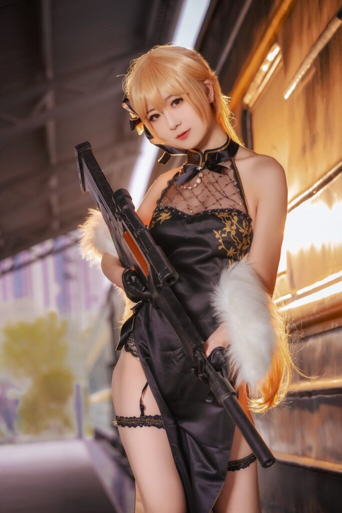 คอสเพลเยอร์สาวชาวจีนแปลงโฉมเป็น OTs-14 จาก Girls’ Frontline 3 คอสเพลเยอร์สาวชาวจีนแปลงโฉมเป็น OTs-14 จาก Girls’ Frontline