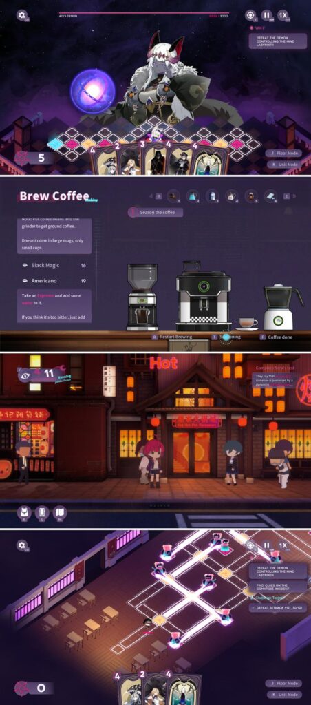 Affogato เกม Reverse Tower Defense RPG สไตล์อนิเมะ