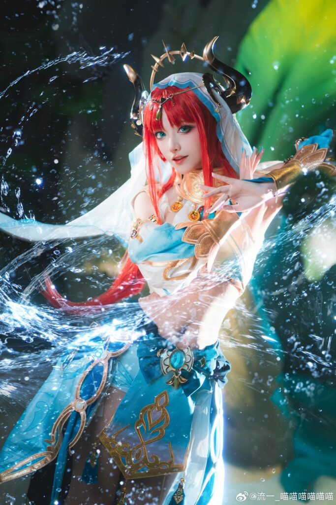 คอสเพลย์ Nilou จาก Genshin Impact ที่สวยจนต้องตะลึง 4 คอสเพลย์ Nilou จาก Genshin Impact ที่สวยจนต้องตะลึง