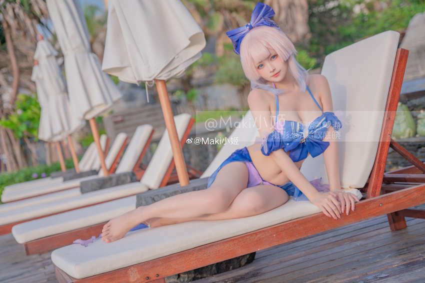 คอสเพลย์ Kokomi จาก Genshin Impact ใส่บิกินี่อวดหุ่นสุดแซ่บ 6 คอสเพลย์ Kokomi จาก Genshin Impact ใส่บิกินี่อวดหุ่นสุดแซ่บ