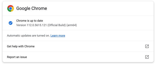 Google ปล่อยอัปเดตด่วนแก้ไขปัญหาช่องโหว่ใน Chrome 2 Google ปล่อยอัปเดตด่วนแก้ไขปัญหาช่องโหว่ใน Chrome