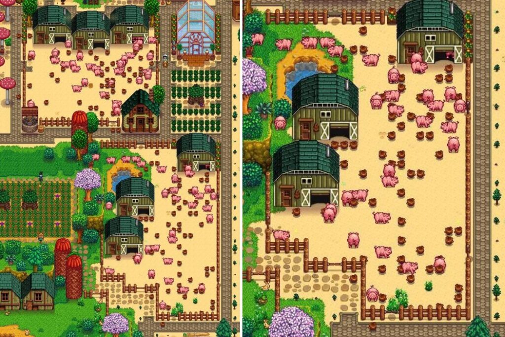 ผู้เล่น Stardew Valley โชว์การทำฟาร์มหมูที่ทำเงินวันละเกือบ 2 แสน 2 ผู้เล่น Stardew Valley โชว์การทำฟาร์มหมูที่ทำเงินวันละเกือบ 2 แสน