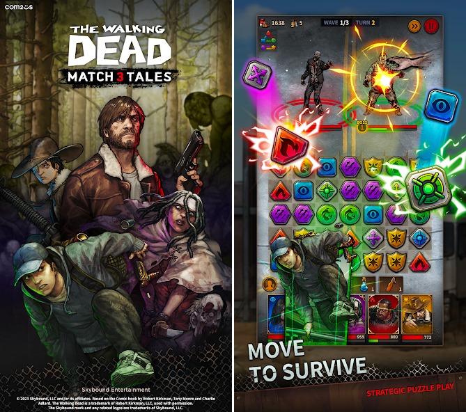 The Walking Dead Match 3 Tales เปิดให้ลงทะเบียนล่วงหน้าครบทั้ง iOS/Android บนสโตร์ไทยแล้ว 5 The Walking Dead Match 3 Tales เปิดให้ลงทะเบียนล่วงหน้าครบทั้ง iOS/Android บนสโตร์ไทยแล้ว
