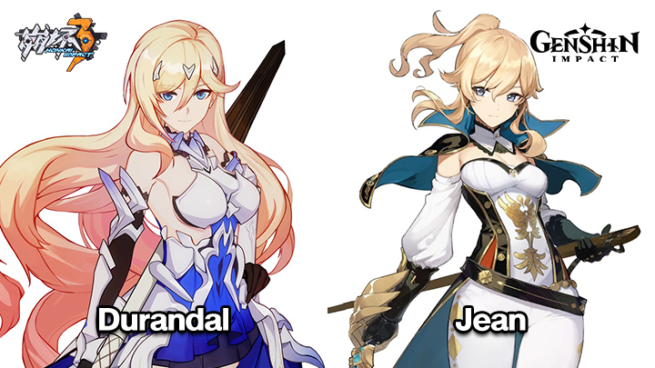 8 ตัวละครหน้าเหมือนจาก Honkai สู่ Genshin Impact