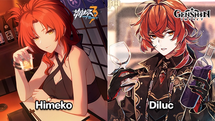 8 ตัวละครหน้าเหมือนจาก Honkai สู่ Genshin Impact