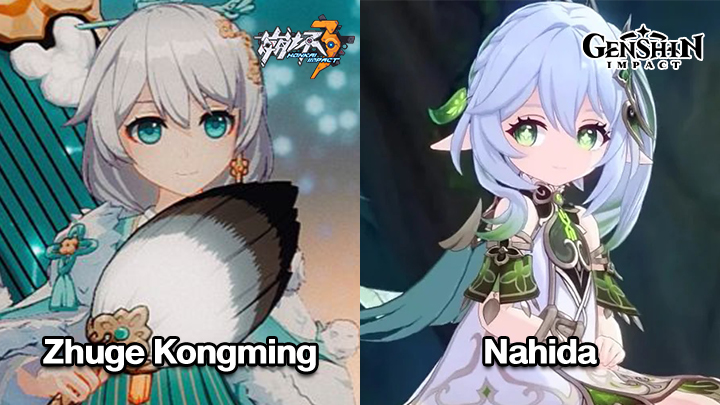 8 ตัวละครหน้าเหมือนจาก Honkai สู่ Genshin Impact