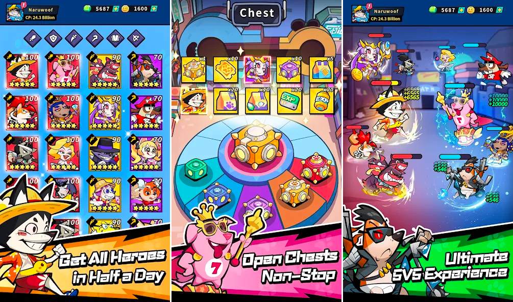X Dogs: Get 999 Draws เปิดให้ลงทะเบียนล่วงหน้าบนสโตร์ไทยแล้ว 5 X Dogs: Get 999 Draws เปิดให้ลงทะเบียนล่วงหน้าบนสโตร์ไทยแล้ว